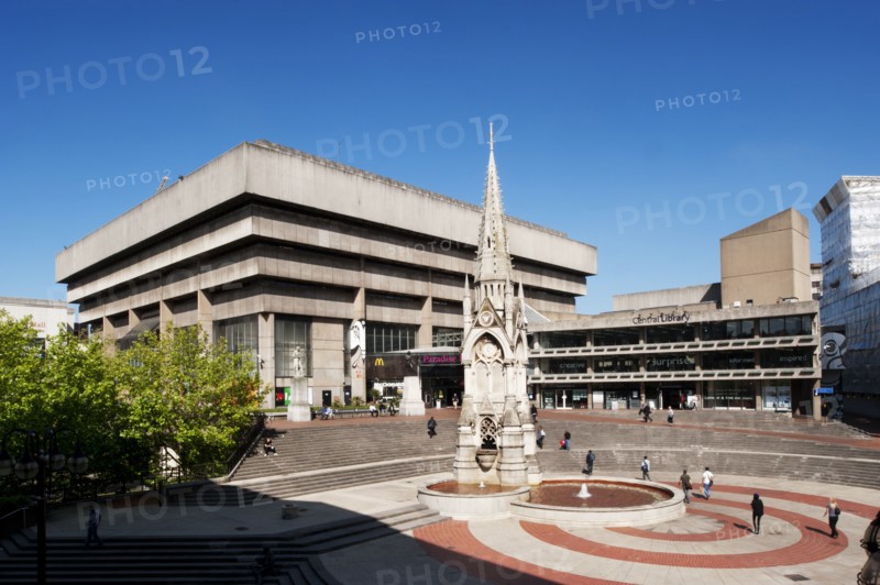 Birmingham Central Library, Chamberlain Square, Birmingham, West Midlands, 2011