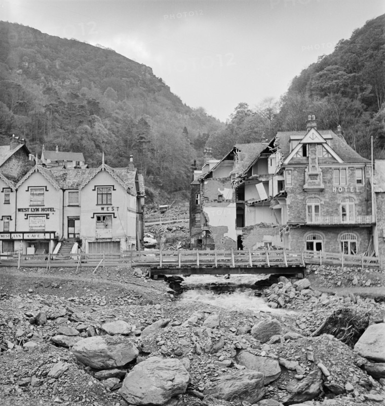 Lyn Valley Hotel, Lynmouth, Devon, 1952