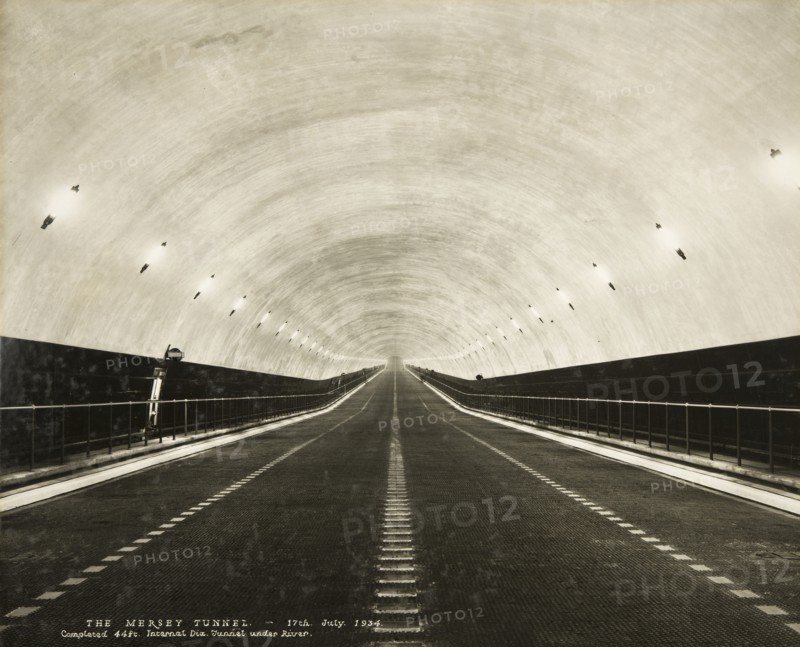 Mersey Tunnel, Liverpool, Merseyside, 1934