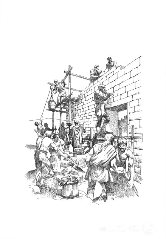 Building Hadrian's Wall, c122 (c1985-c2000)