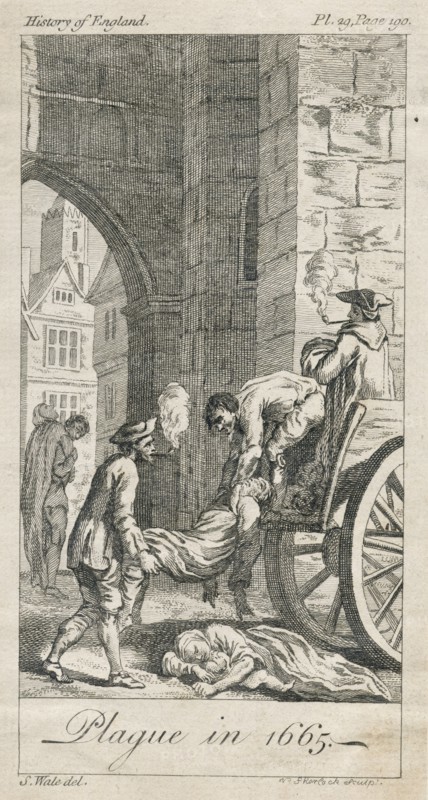 Plague in 1665', c18th century(?)