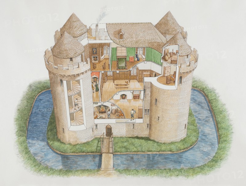 Nunney Castle, Somerset, 2006