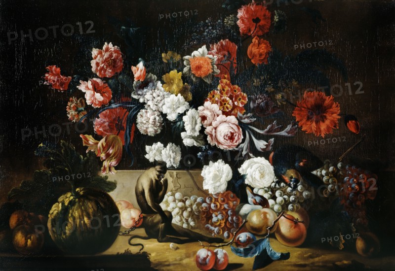 Still Life with Monkey', 18th century