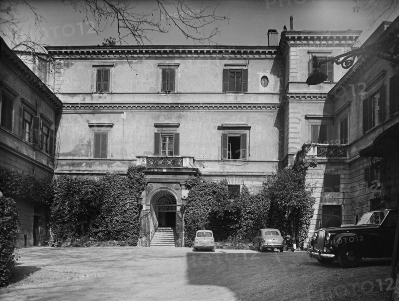 Palazzo Orsini, residence of the British ambassador to the Holy See, Rome, Italy, 1961
