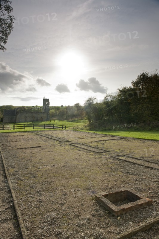 Wharram Percy deserted village, North Yorkshire, 2011