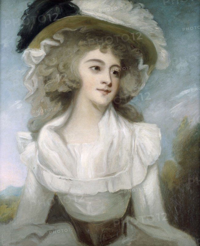 Portrait of Sarah Tickell, wife of the playwright and satirist Richard Tickell, c1790s