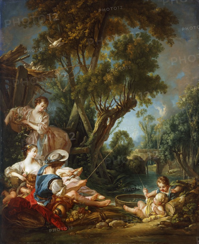 Le Pecheur' (The Fisherman), 18th century