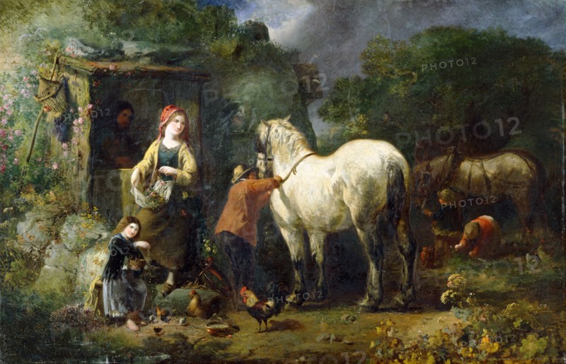 The Old Carthorse', 1861
