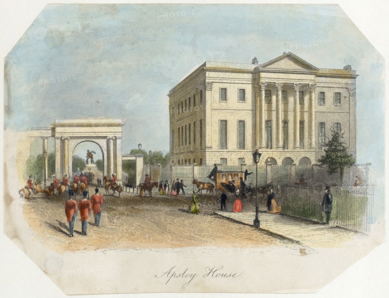 Apsley House, Hyde Park Corner, London, 1850