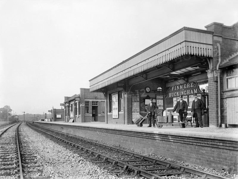 Finmere Station, Oxfordshire 1904