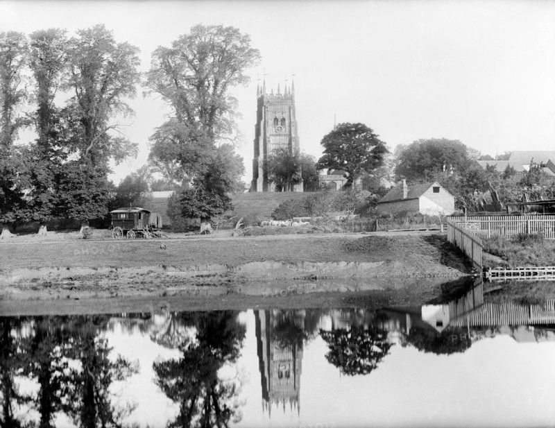 Abbey Park, Evesham, Worcestershire, 1890