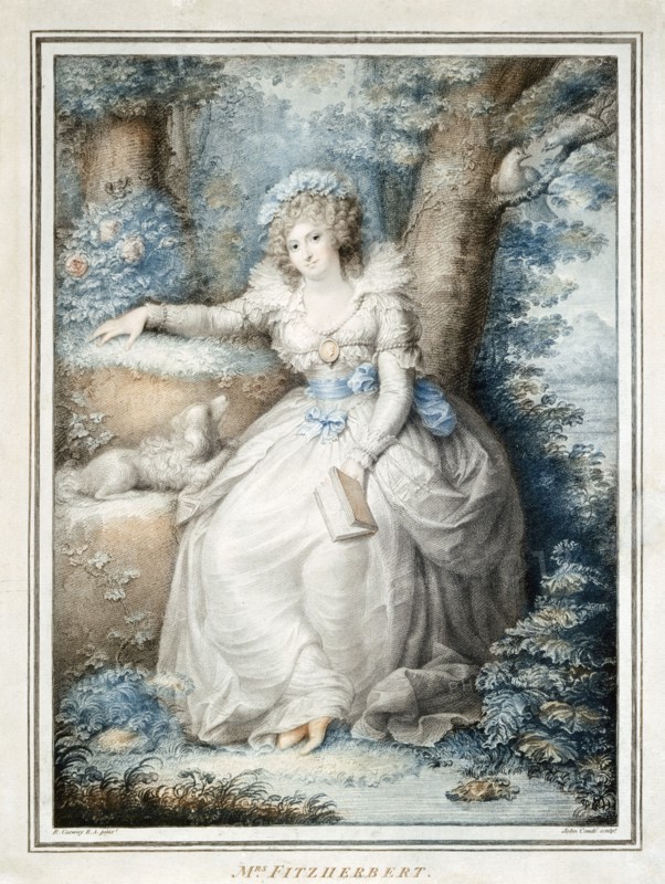 Maria Fitzherbert, companion of King George IV before he became king, 19th century