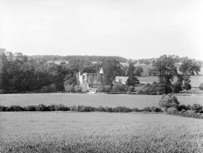 Minster Lovell Hall, Minster Lovell, Oxfordshire, 1885