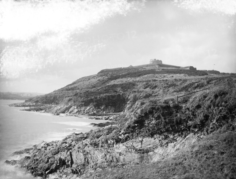 Pendennis Castle, Falmouth, Cornwall, c1860-c1922