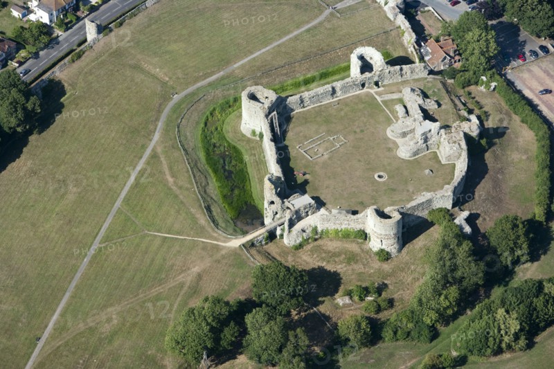 Pevensey Castle, East Sussex, c1980-c2017