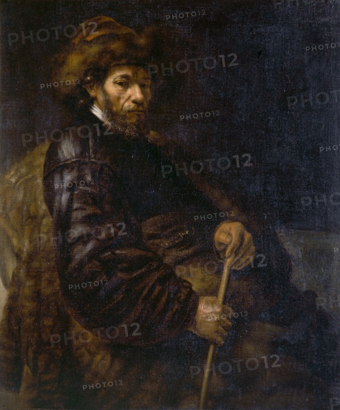 A Seated Man with a Stick', c1800-c1850