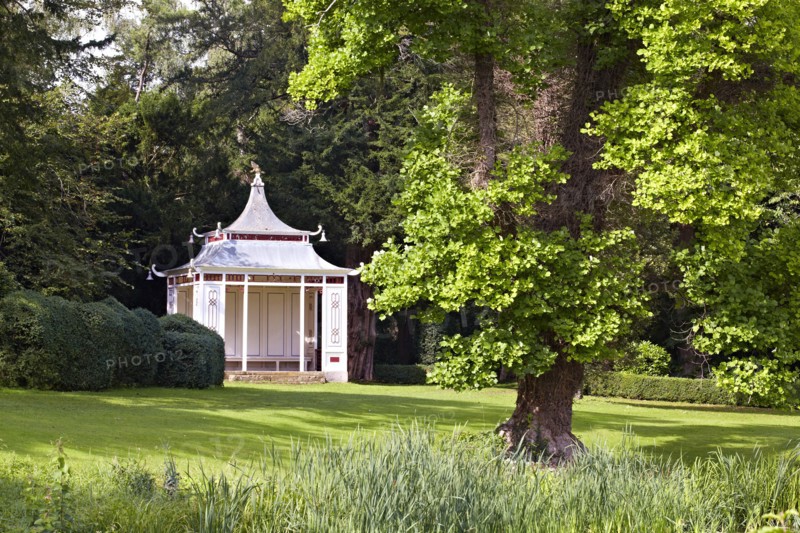 Chinese Temple, Wrest Park Gardens, Silsoe, Bedfordshire, c1980-c2017