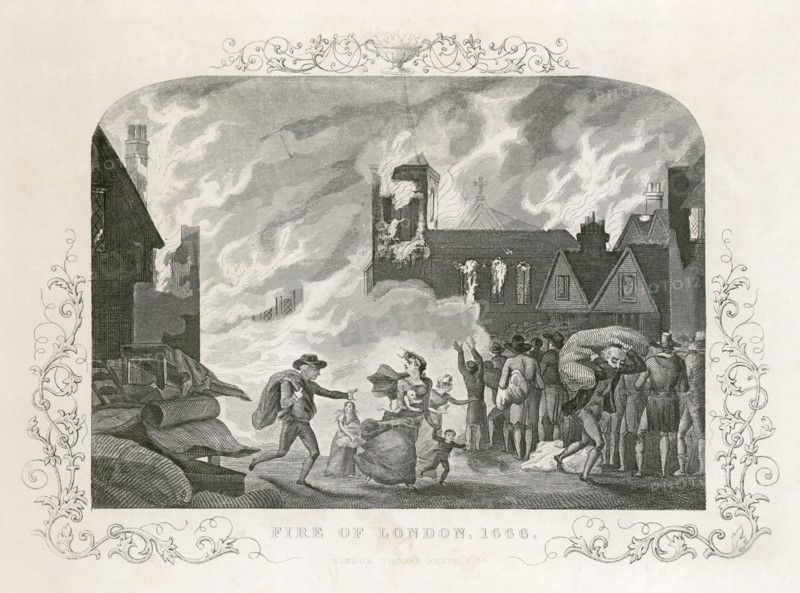 Great Fire of London, 1666 (c19th century)