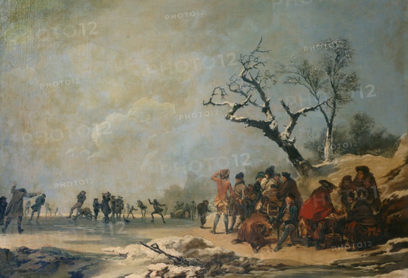 The Skaters', 18th or early 19th century