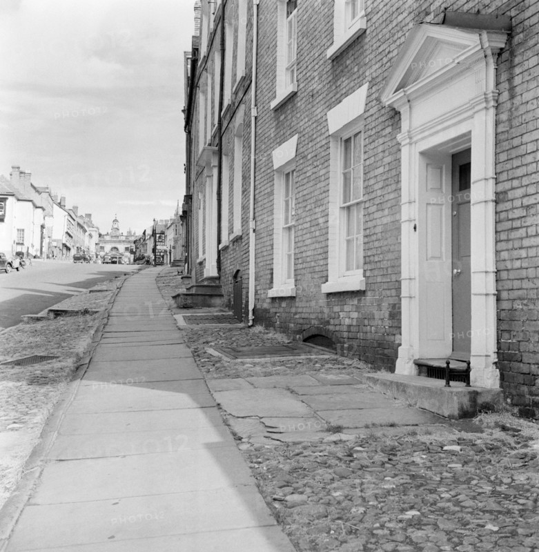 Broad Street, Ludlow, Shropshire, c1945-c1980