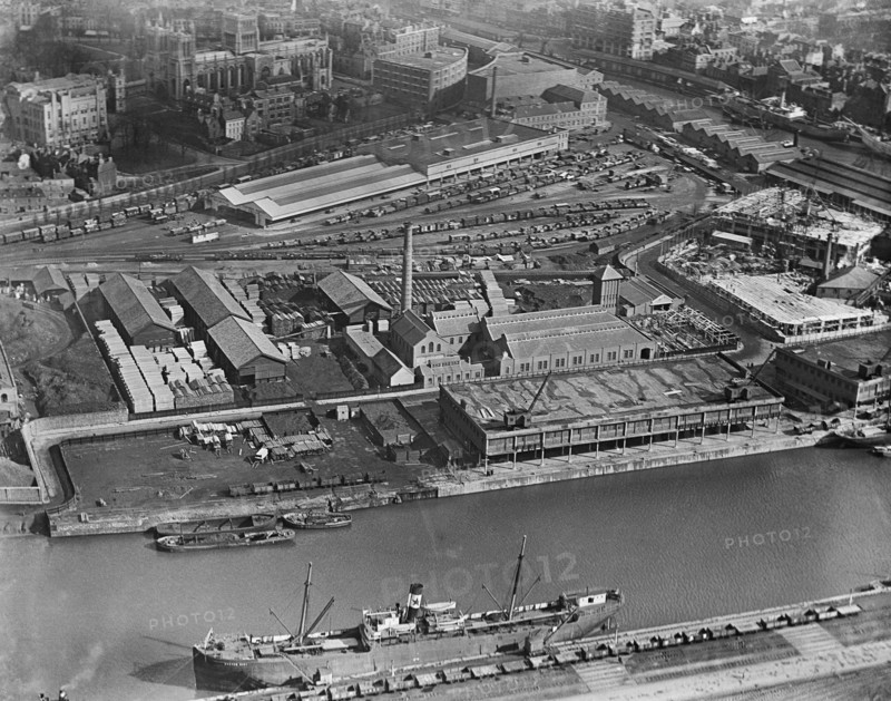 Floating Harbour, Canon's Marsh, Bristol, 1921