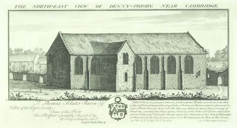 Denny Abbey, Cambridgeshire, 1730s