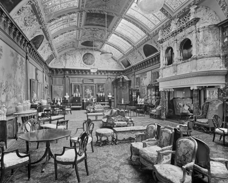 Music room, Thornton Manor, Thornton Hough, near Port Sunlight, Merseyside, 1903