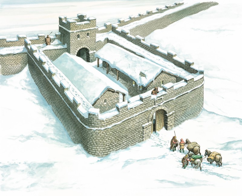 Winshields Milecastle, Hadrian's Wall, Northumberland, 2007