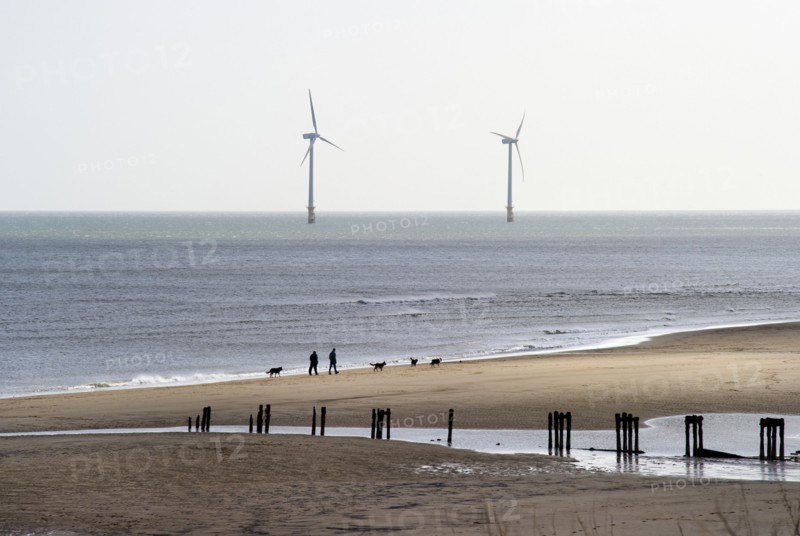 Wind Turbines, Blyth Offshore Wind Farm, Northumberland, 2010
