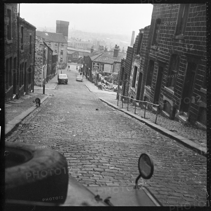 Healey Wood Road, Burnley, Lancashire, c1966-c1974