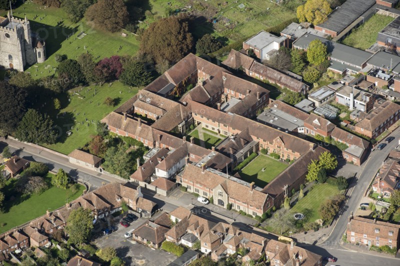 The medieval College of St Gregory and St Martin at Wye, Kent, 2017