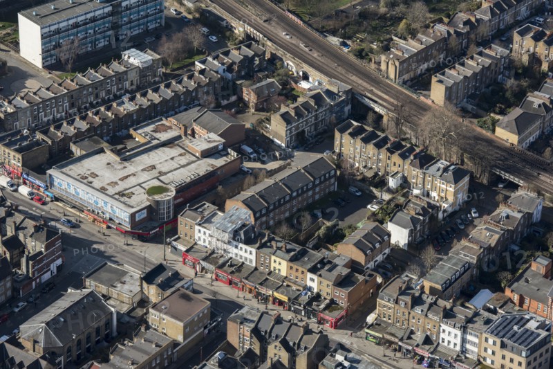 Shops along the Walworth Road, Walworth Heritage Action Zone, Walworth, London, 2018