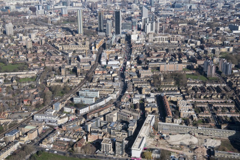 Walworth Road and the new Heritage Action Zone, Walworth, London, 2018