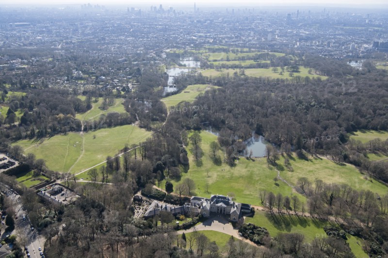 Kenwood House and Parliament Hill, Hampstead, London, 2018