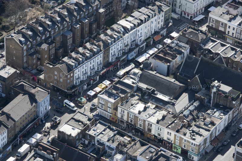 Portobello Road Street Market, Notting Hill, London, 2018