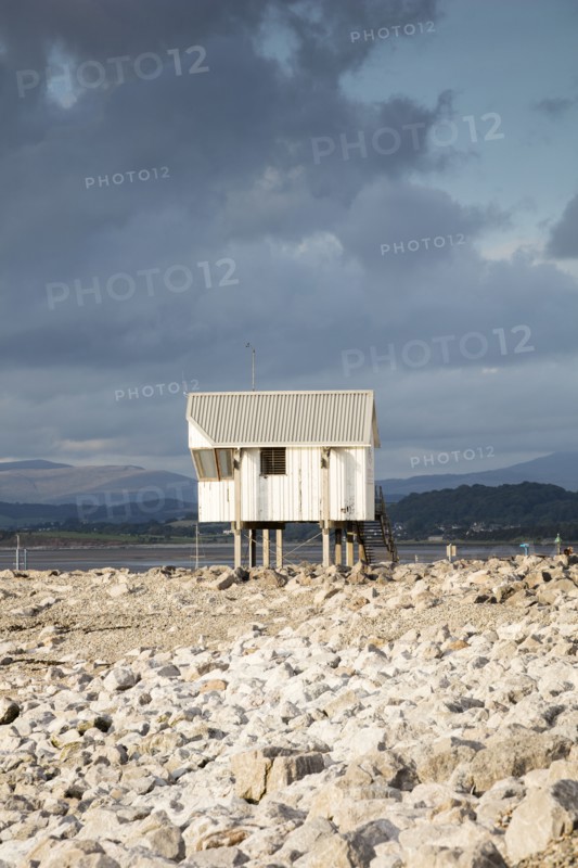 Morecambe Sailing Club race watch tower, Marine Road East, Morecambe, Lancashire, 2017