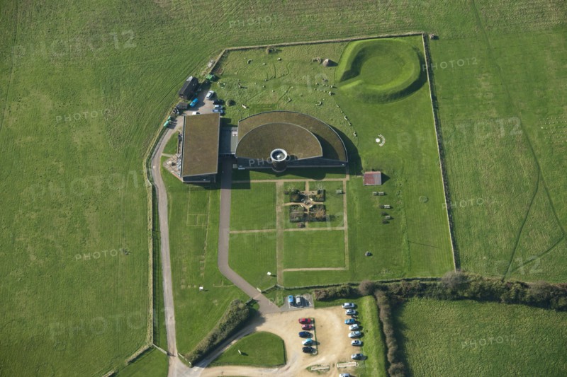 Museum and open air theatre, Brading Roman Villa, Isle of Wight, 2014