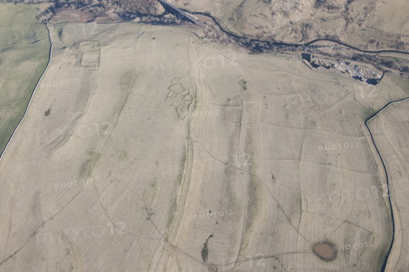 Two Romano-British enclosed settlement earthworks, Intake, Crosby Garrett Fell, Cumbria, 2014