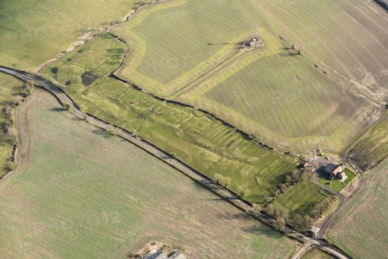 Deserted medieval village of West Hartburn, Darlington, Durham, 2018