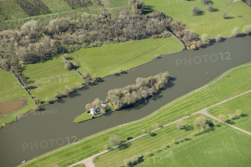 Temple Island, River Thames, Berkshire, 2018