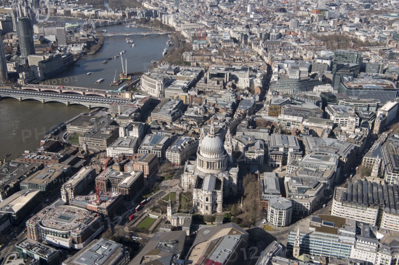 St Paul's Cathedral and the City of London, 2018