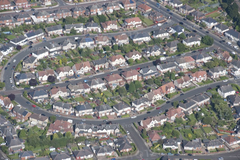 Semi-detached housing, Walkerville, Newcastle upon Tyne, 2014