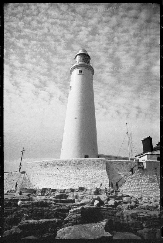 St Mary's Lighthouse, Whitley Bay, North Tyneside, c1955-c1980