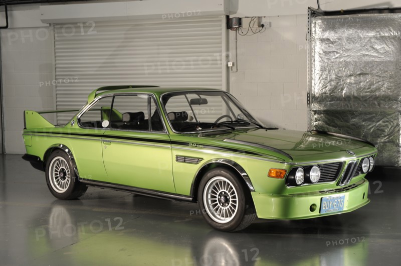 BMW 3.0 CSL BAT 1975. Artist: Simon Clay.