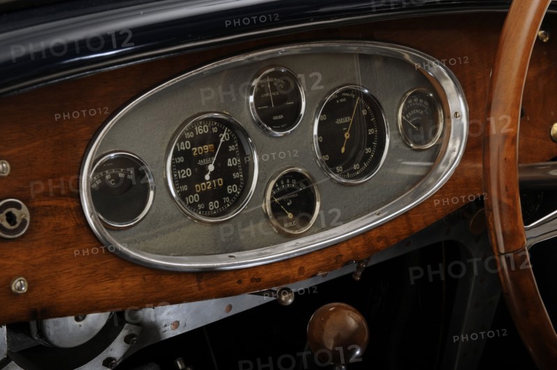 Bugatti type 55 1932. Artist: Simon Clay.