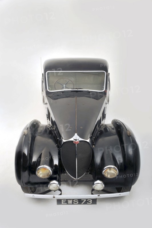 Bugatti type 57S 1937 . Artist: Simon Clay.
