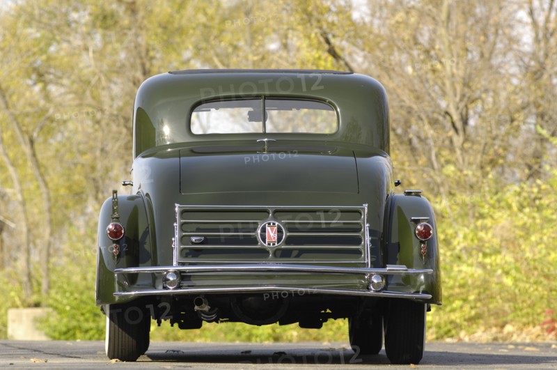Cadillac V8 355d coupe by Fisher 1934. Artist: Simon Clay.