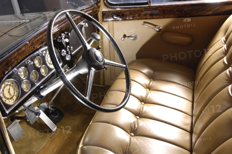 Cadillac V8 355d coupe by Fisher 1934. Artist: Simon Clay.