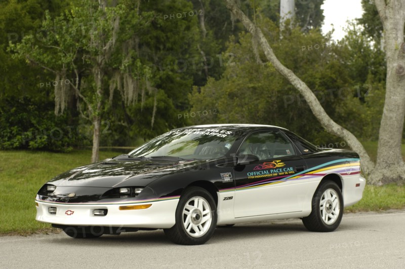 Chevrolet Camaro Indie pace car 1993. Artist: Simon Clay.