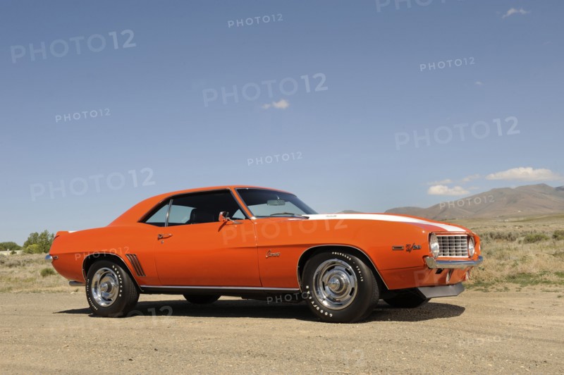 Chevrolet Camaro Z28 1969. Artist: Simon Clay.
